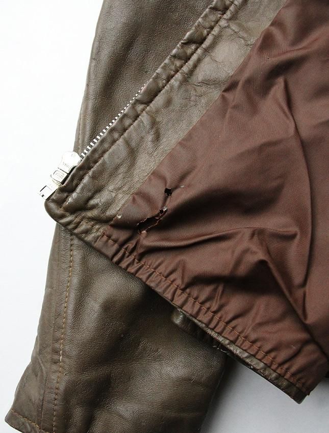 70s AMF HARLEY DAVIDSON SINGLE LEATHER JACKET - MATIN