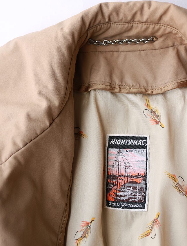 70s MIGHTY MAC SAIL COAT SIZE 42 - MATIN, VINTAGE OUTFITTERS