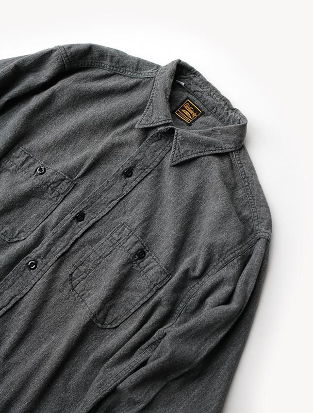 50s OLD KENTUCKY BLACK CHAMBRAY SHIRT SIZE16 - MATIN