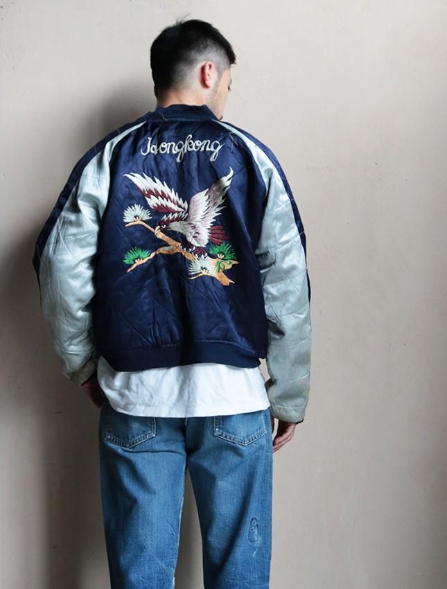 60s SOUVENIR JACKET - MATIN, VINTAGE OUTFITTERS ビンテージ