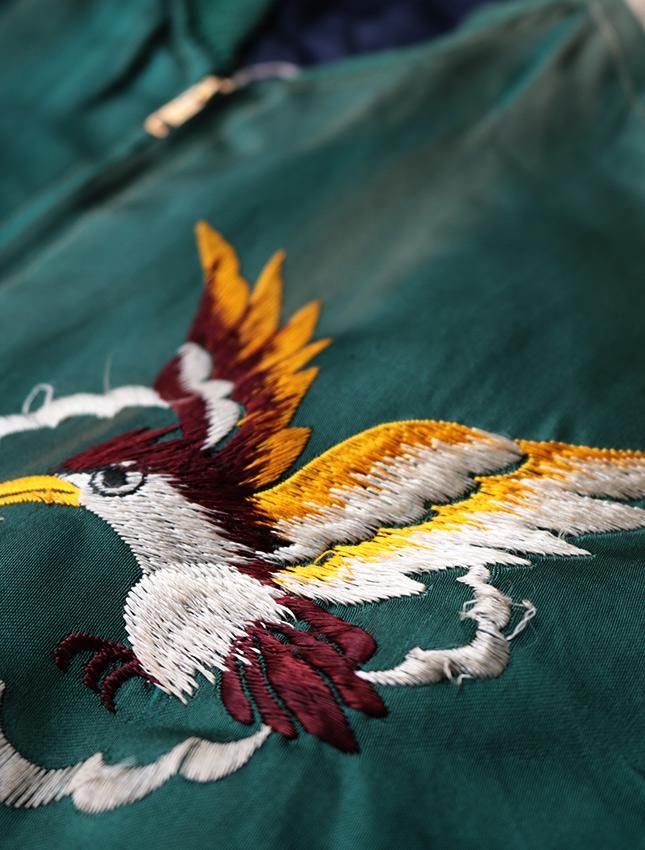 ミルクメグミ 1点もの ヴィンテージ カンタキルト ジャケット スザニ刺繍 60s SOUVENIR JACKET - MATIN, VINTAGE OUTFITTERS ビンテージ