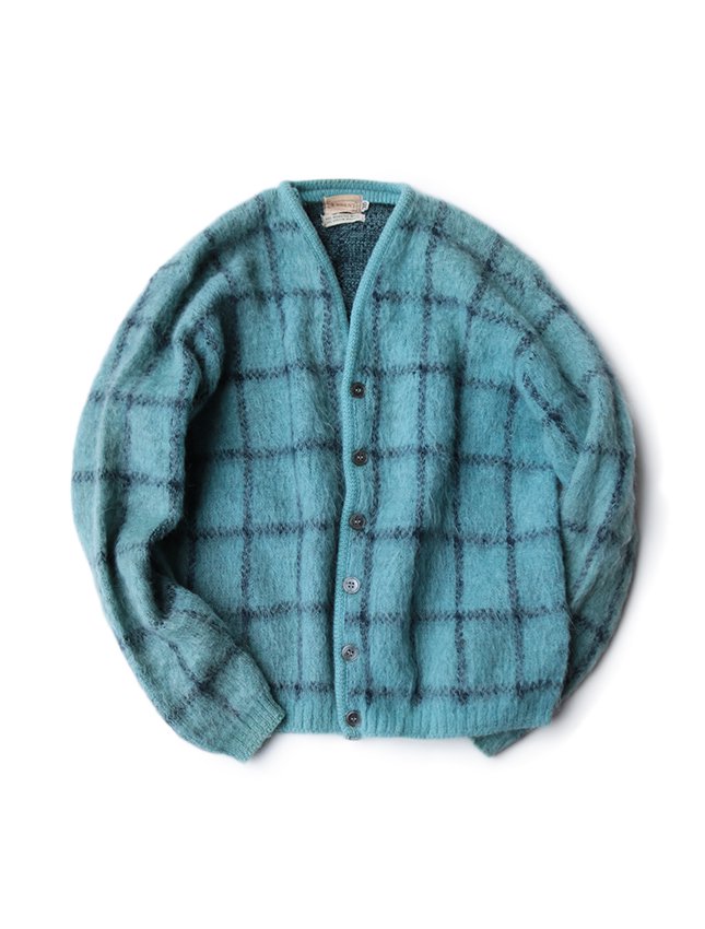 60s BRENT MOHAIR CARDEGAN - MATIN, VINTAGE OUTFITTERS ビンテージ 