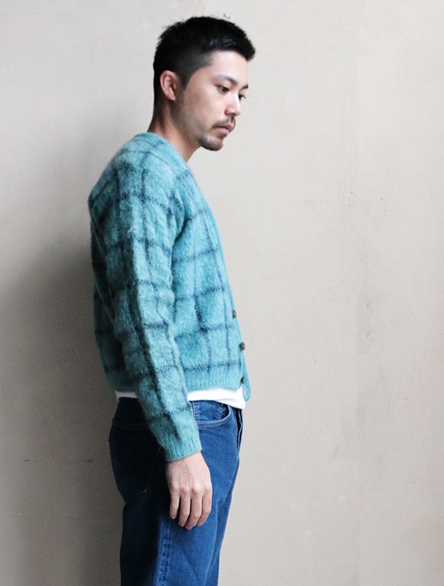 60s BRENT MOHAIR CARDEGAN - MATIN, VINTAGE OUTFITTERS ビンテージ