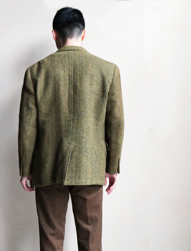 60s HARRIS TWEED JACKET TAILERED BY CRICKETEER - MATIN, VINTAGE