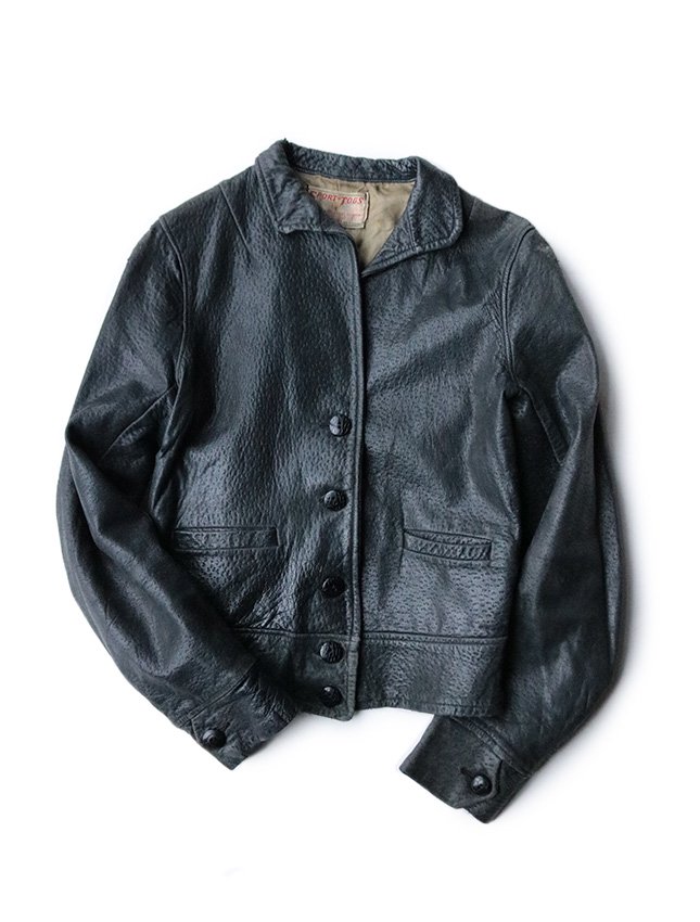 タロンのボールチェーンです1930's leather sports jacket - レザー ...