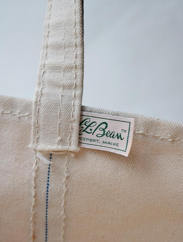 70s L.L.BEAN BOAT AND TOTE BAG LARGE - MATIN, VINTAGE