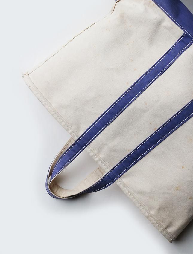 70s L.L.BEAN BOAT AND TOTE BAG LARGE - MATIN, VINTAGE
