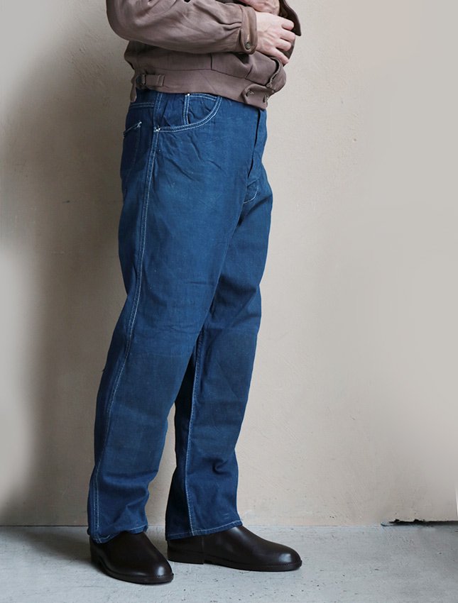 60s BILLY THE KID DENIM WORK TROUSER - MATIN, VINTAGE OUTFITTERS