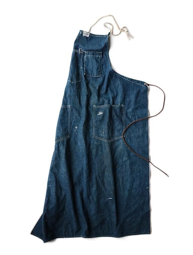 50s HERCULES DENIM APRON - MATIN, VINTAGE OUTFITTERS ビンテージ