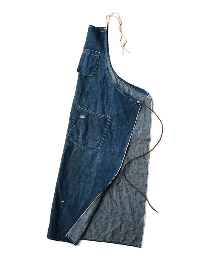 50s HERCULES DENIM APRON - MATIN, VINTAGE OUTFITTERS ビンテージ 
