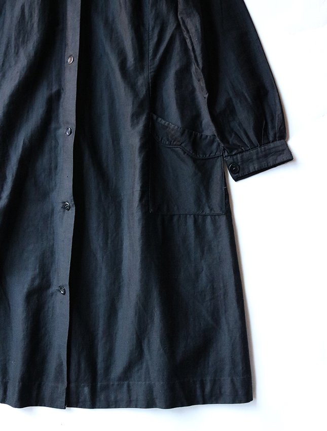 柔らかな質感の COMOLI Black MOLESKIN WORK Moleskin Jacket Comoli