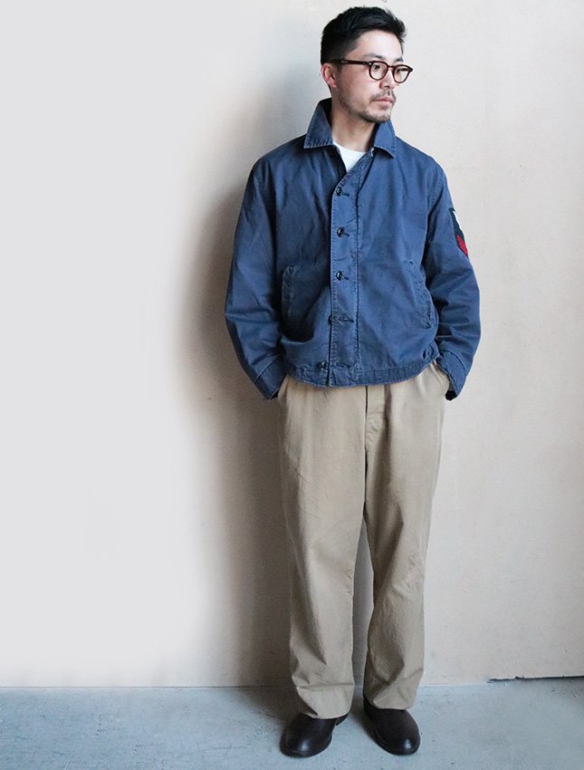 60s US NAVY UTILITY JACKET SIZE ABOUT 40 - MATIN, VINTAGE 