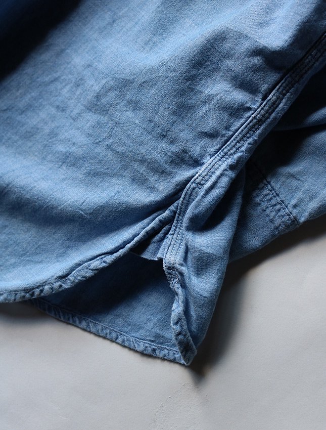 50s HERCULES CHAMBRAY WORK SHIRT - MATIN, VINTAGE OUTFITTERS