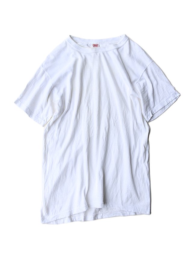 50s BVD WHITE T-SHIRT - MATIN, VINTAGE OUTFITTERS ビンテージ古着 富山