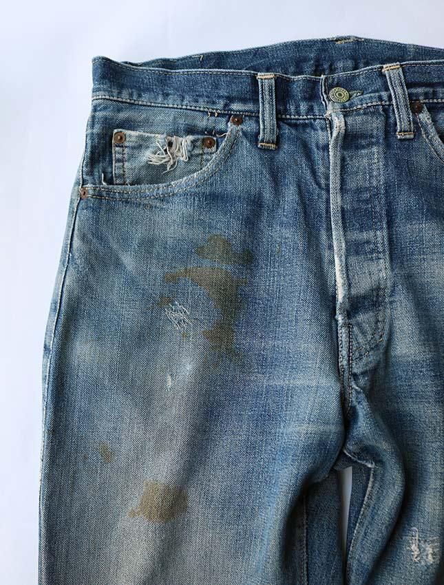 40s LEVIS 501XX ONE SIDE TAB MODEL W33L33 - MATIN, VINTAGE