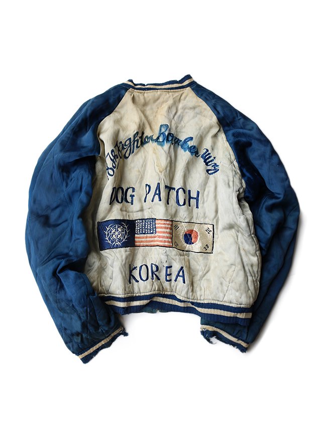 1950s 18TH BOMB WING SOUVENIR JACKET - MATIN, VINTAGE OUTFITTERS 