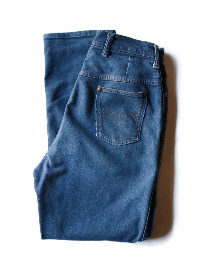 60s MAVERICK TAPERED DENIM PANTS - MATIN, VINTAGE OUTFITTERS
