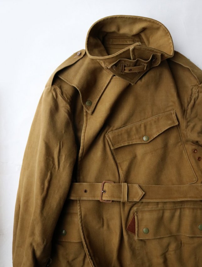 WW2 BRITISH ARMY MOTERCYCLE COAT SIZE 40 - MATIN, VINTAGE OUTFITTERS ビンテージ古着  富山