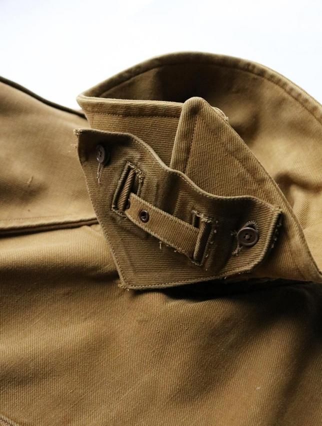 WW2 BRITISH ARMY MOTERCYCLE COAT SIZE 40 - MATIN, VINTAGE