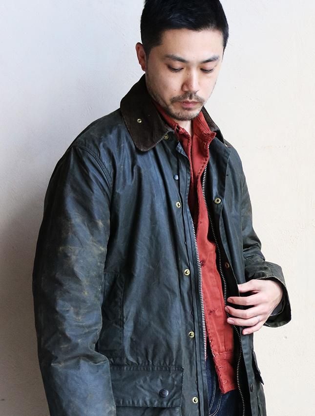 84's Barbour bedale　c36　バブアー　ビデイル　2クラウン裄丈-82cm