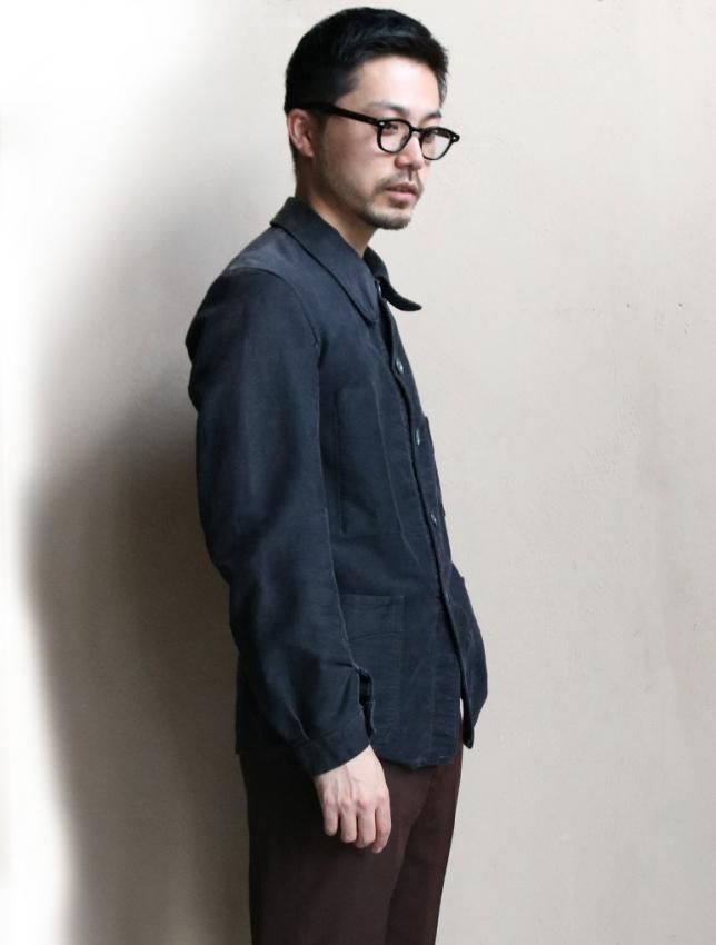 50s 美品　XL-2XL相当　モールスキン ジャケット　　Le Pigeon 50s 美品 XL-2XL相当 モールスキン ジャケット Le Pigeon 50s 美