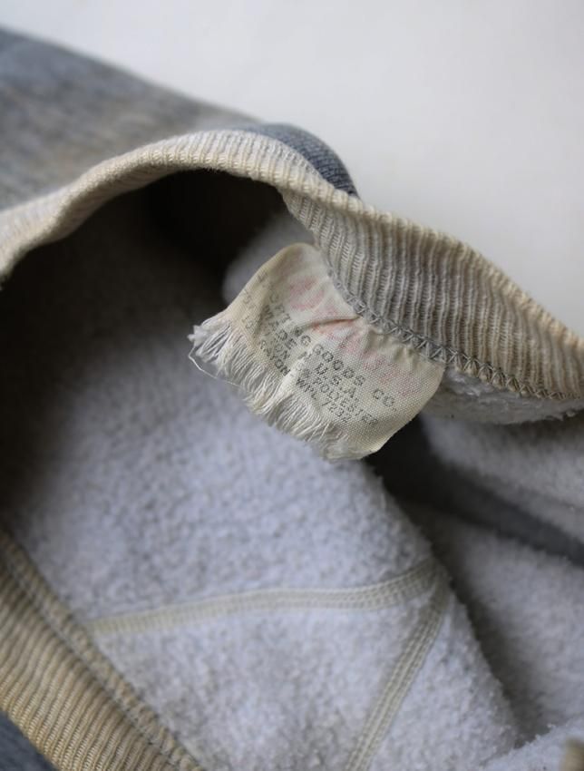 50s WILSON FRONT V TWO TON SWEAT SHIRT WITH INK STANP