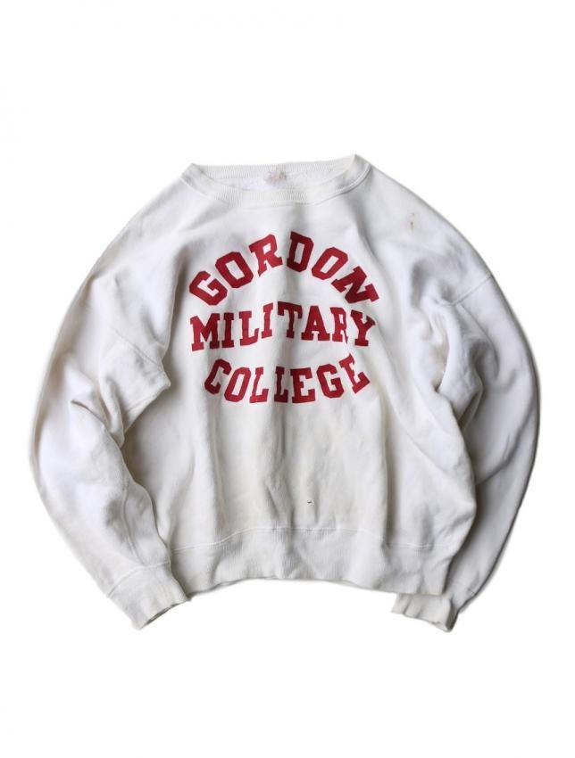 60s CHAMPION GORDON MILITARY COLLEGE SWEATSHIRTS SIZE ML - MATIN