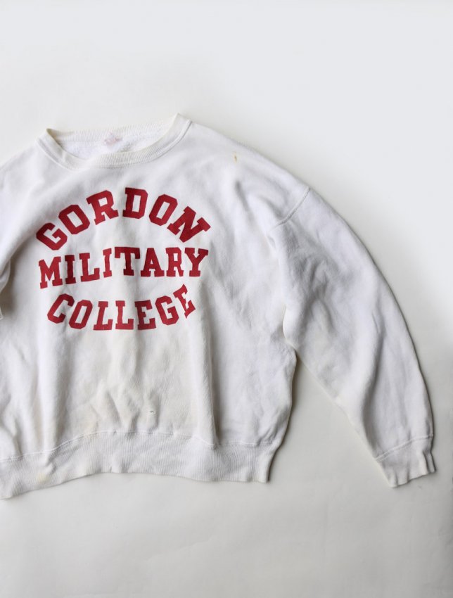 60s CHAMPION GORDON MILITARY COLLEGE SWEATSHIRTS SIZE ML - MATIN