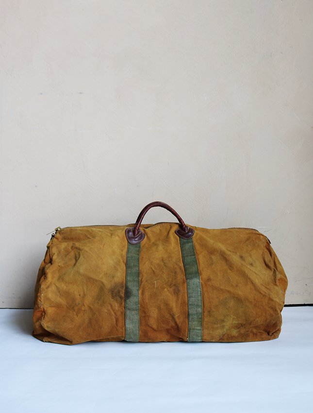 40s L.L. BEAN DUFFLE BAG - MATIN, VINTAGE OUTFITTERS