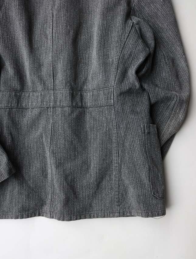 40s FRENCH SALT AND PAPPER SACK COAT SIZE M - MATIN, VINTAGE ...