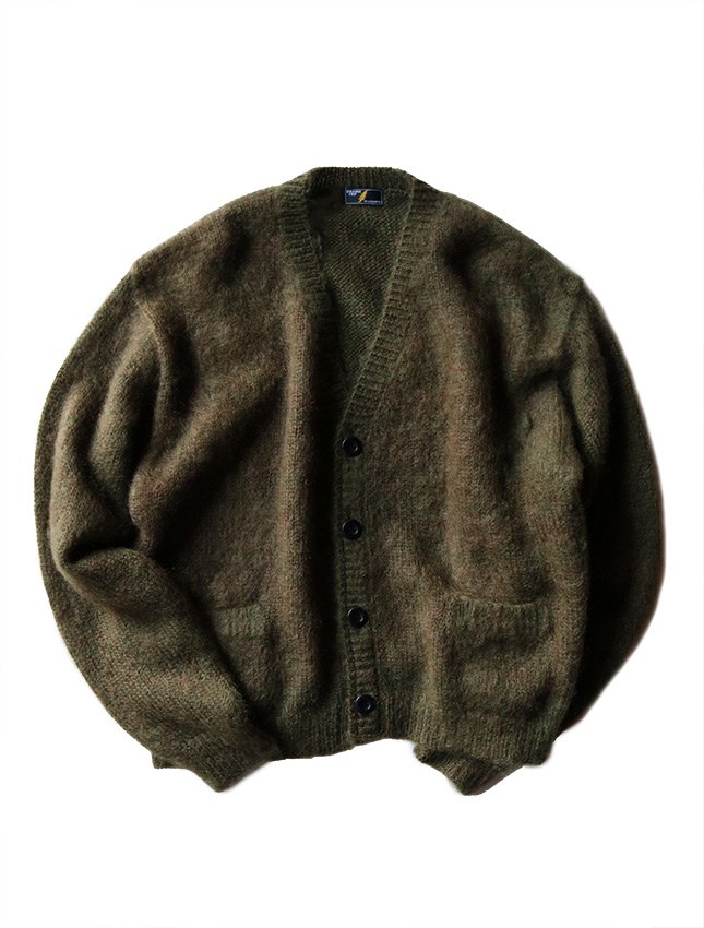STRANGE TRIP MIX MOHAIR CARDIGAN - MATIN, VINTAGE OUTFITTERS ビンテージ古着 富山