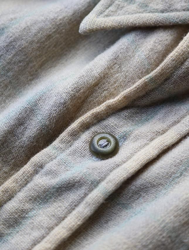 50s PENDLETON WOOL SHIRT SIZE 15 1/2 - MATIN, VINTAGE 50s PENDLETON WOOL SHIRT SIZE 15 1/2 - MATIN, VINTAGE