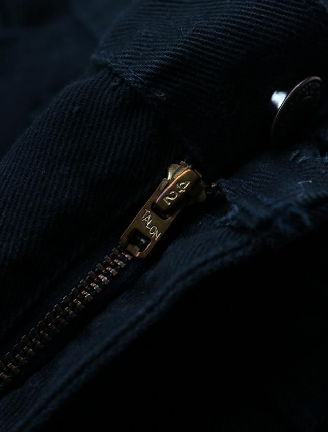 70s LEVIS STA-PREST BLACK TWILL PANTS BIG E W35 - MATIN