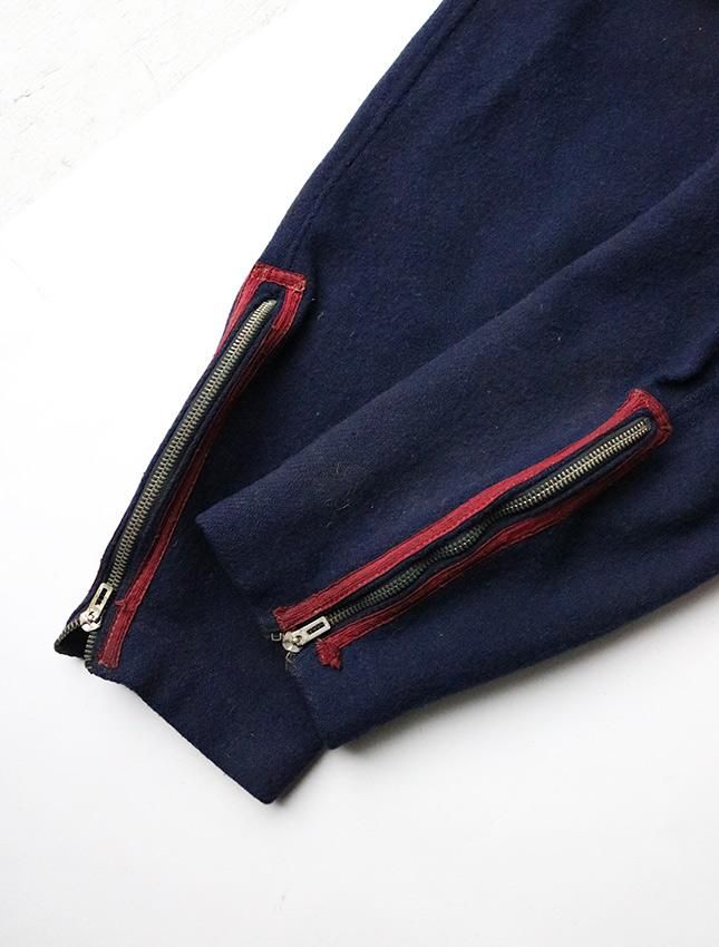 30s CHAMPION HALF ZIP WOOL SWEAT SHIRTS SET UP - MATIN