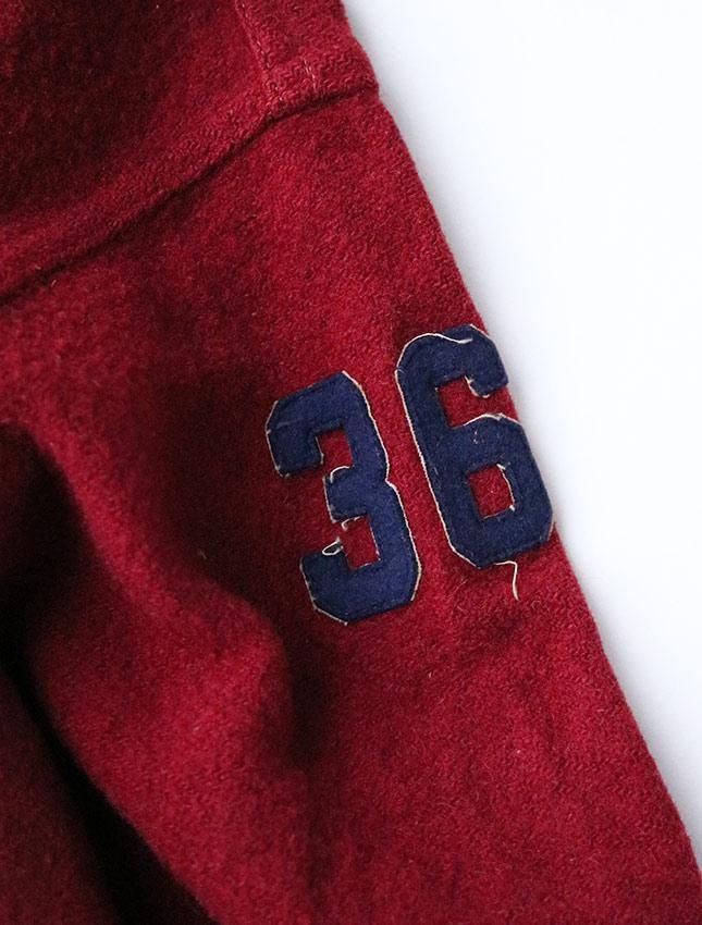 30s CHAMPION HALF ZIP WOOL SWEAT SHIRTS SET UP - MATIN