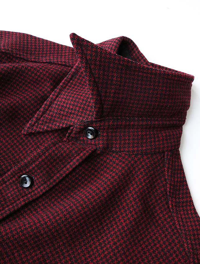 ～1930s HIRSCH WEIS WOOL SHIRT SIZE ML - MATIN, VINTAGE OUTFITTERS ビンテージ古着 富山