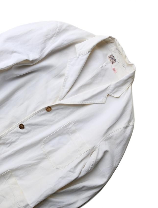 ファッション好きが選ぶ人気ブランドランキング WHITE ANGELICA 40s COVERALL VINTAGE MATIN, - SIZE42 JACKET パンツ
