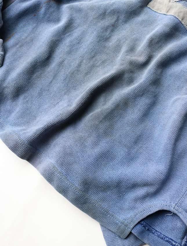 40s WILSON COTTON FOOTBALL SHIRT SIZE 42 - MATIN, VINTAGE