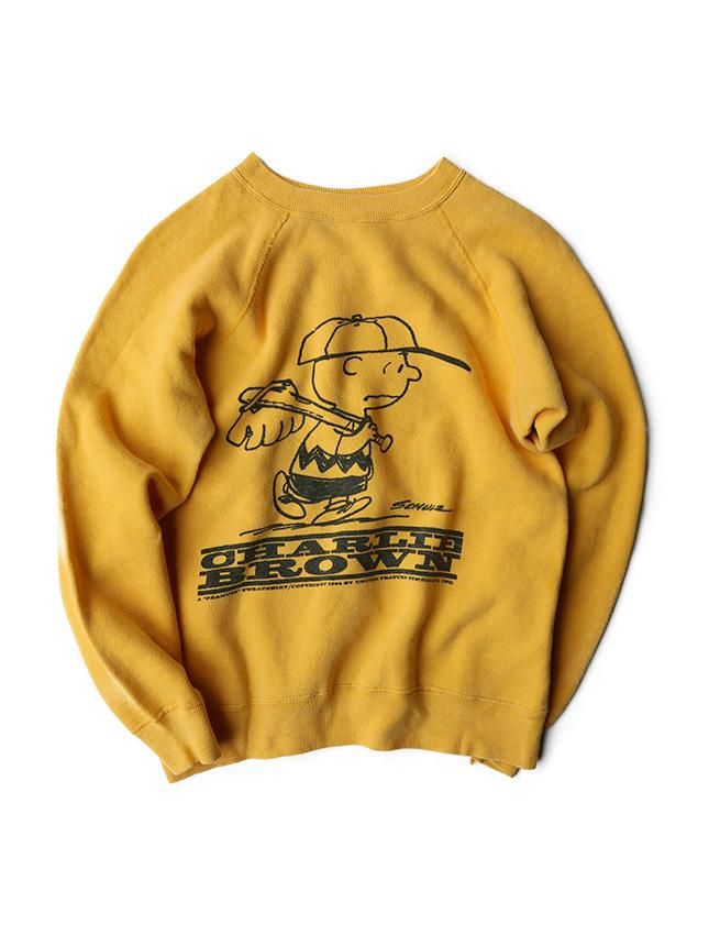 60s PEANUTS CHARLIE BROWN SWEAT SHIRT - MATIN, VINTAGE OUTFITTERS ...