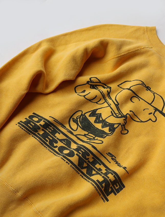 60s PEANUTS CHARLIE BROWN SWEAT SHIRT - MATIN, VINTAGE OUTFITTERS