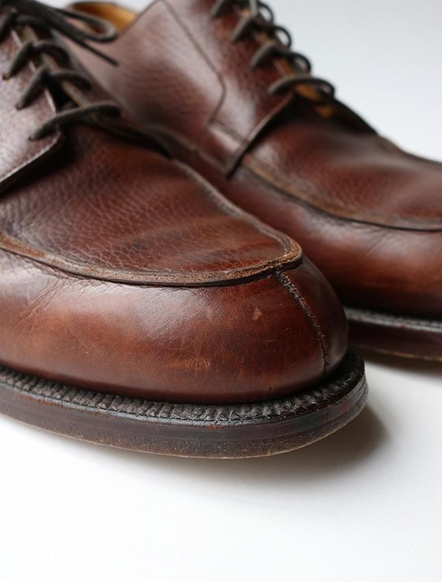 70s BROOKS BROTHERS U TIP SHOES MADE BY PEAL＆CO U TIP SHOES MADE