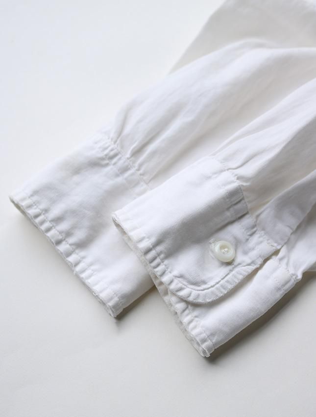 40s ARROW WHITE COTTON SHIRT SIZE ML - MATIN, VINTAGE OUTFITTERS 