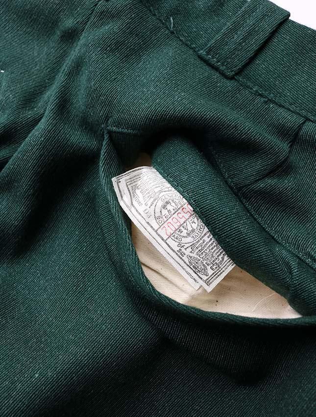 N*e様 vintage fivebrother armada trouser NOS 50s 5 BROTHER ARMADA FABRIC WORK TROUSER W30 L30 - MATIN
