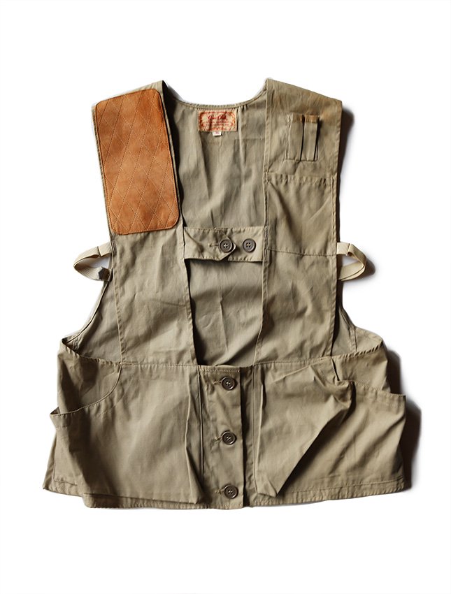 50s GUN CLUB HUNTING VEST SIZE 36 - MATIN, VINTAGE OUTFITTERS
