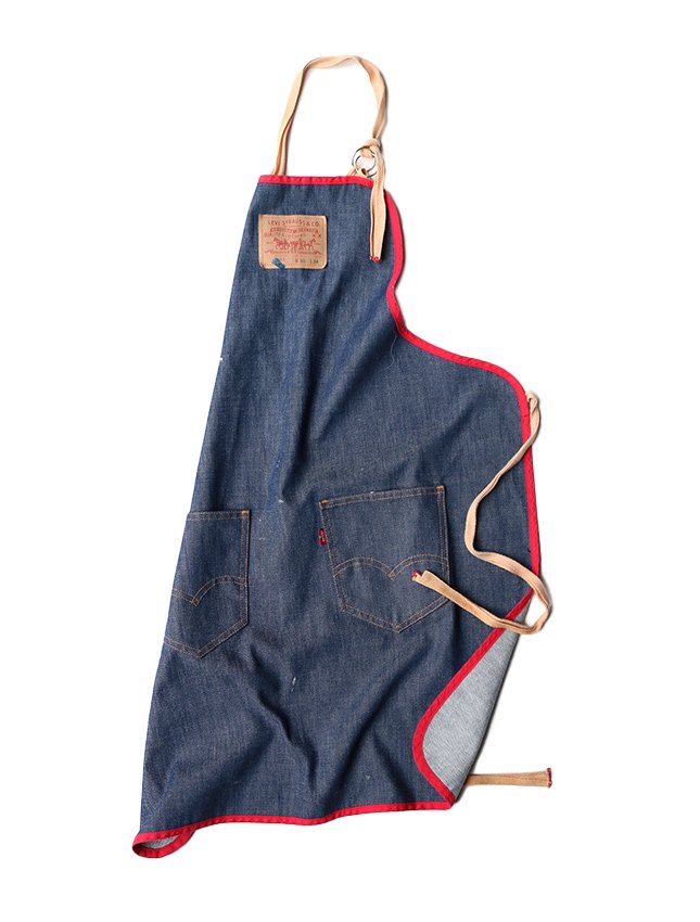 70s LEVIS DENIM APRON - MATIN, VINTAGE OUTFITTERS ビンテージ古着 富山