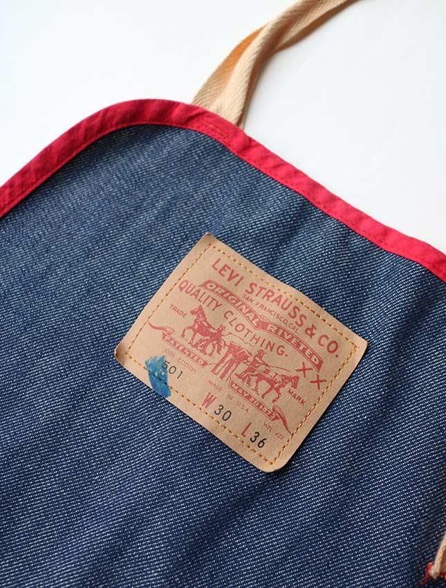 70s LEVIS DENIM APRON - MATIN, VINTAGE OUTFITTERS ビンテージ