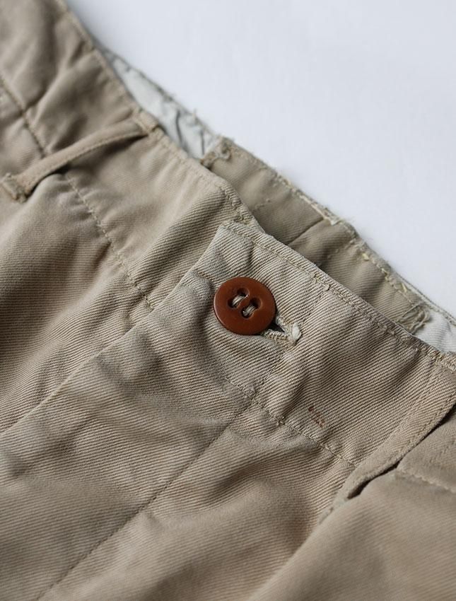 50s USMC CINO TROUSER SIZE W34 - MATIN, VINTAGE OUTFITTERS