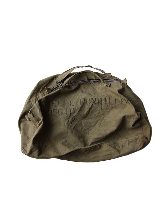 WW2 MILITARY BAG WITH STENCIL - MATIN, VINTAGE OUTFITTERS 