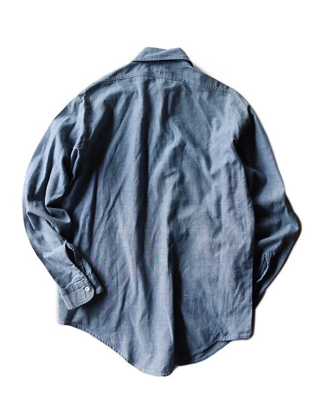 60s KING KOLE CHAMBRAY SHIRT SIZE ML - MATIN, VINTAGE OUTFITTERS ...