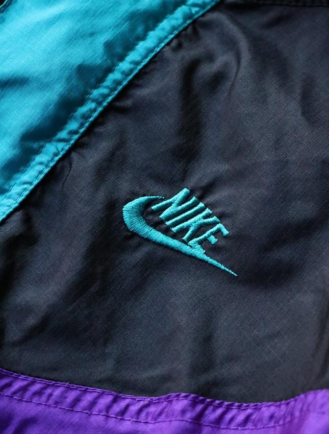 90s NIKE AIR FLIGHT NYLON JACKET SIZE L - MATIN, VINTAGE